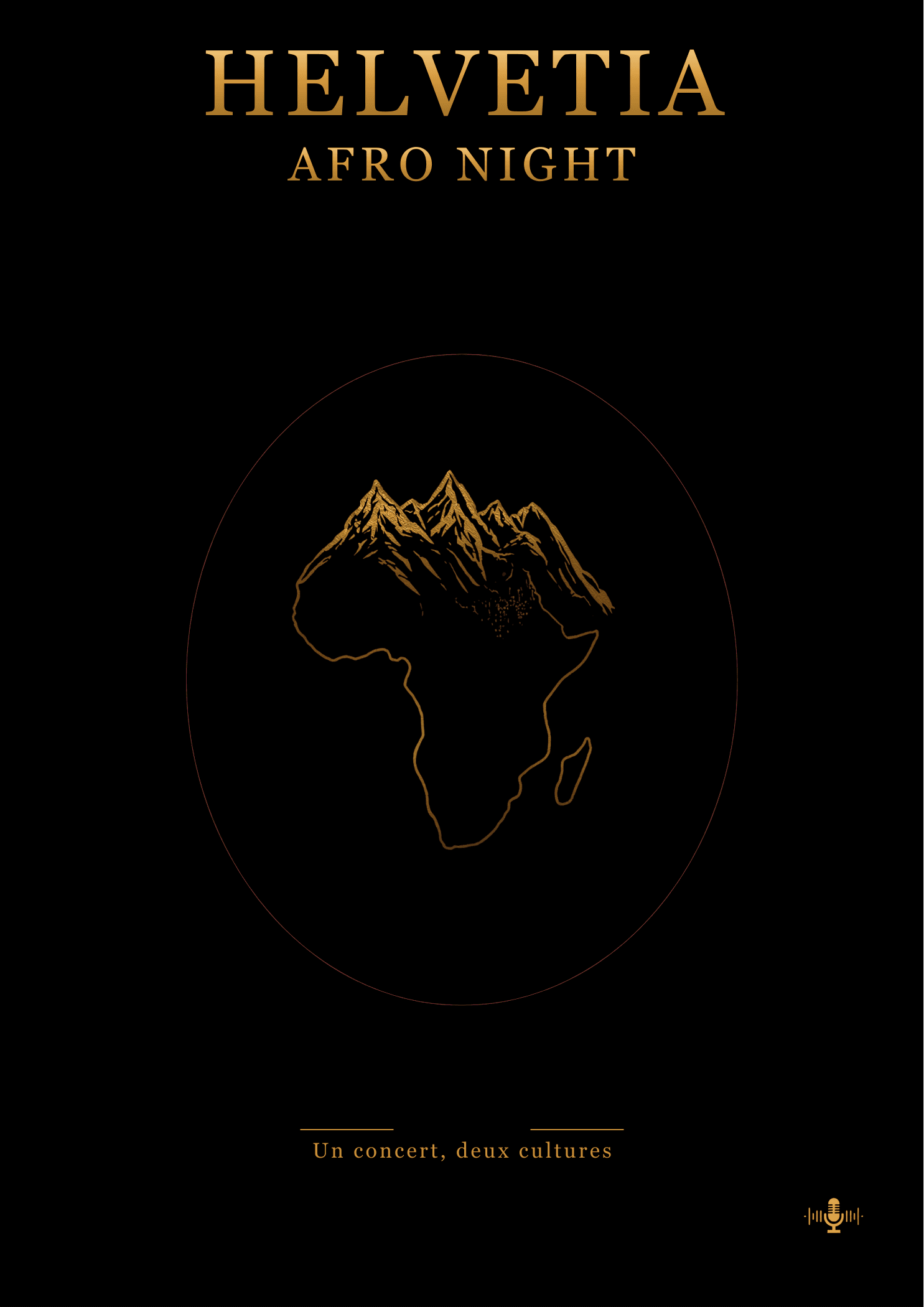 Affiche HELVETIA AFRO NIGHT